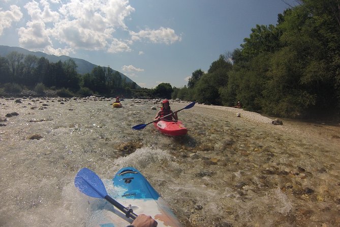 3 DAY KAYAK CLASSES on the Soča river - Your half-day rhythm: basics first, then river communication