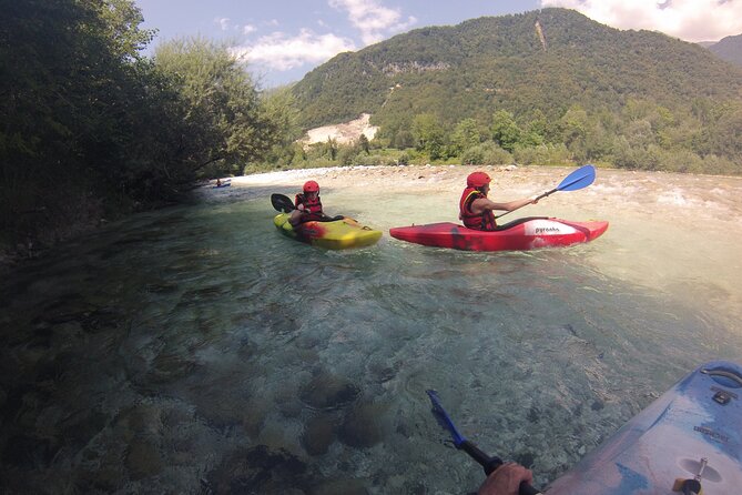3 DAY KAYAK CLASSES on the Soča river - Rapids reality check: Class II to Class V on the same river