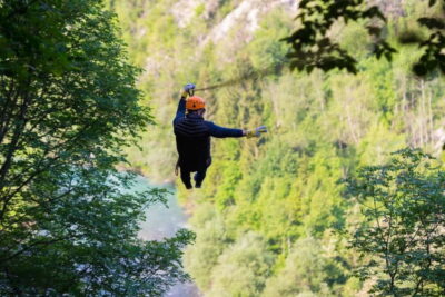 Europe’s Longest Zipline Adventure over Dolinka River