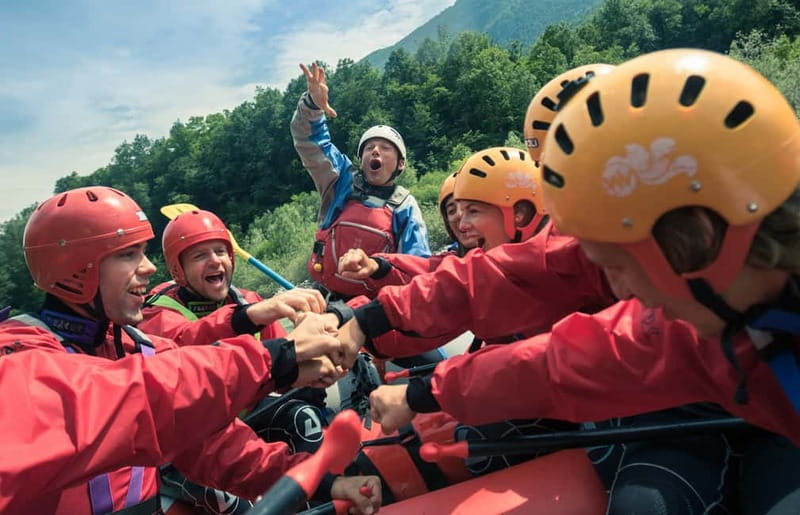 Bled: Great Fun Sava River Rafting by 3glav - The starting point in Bled and that quick minivan transfer