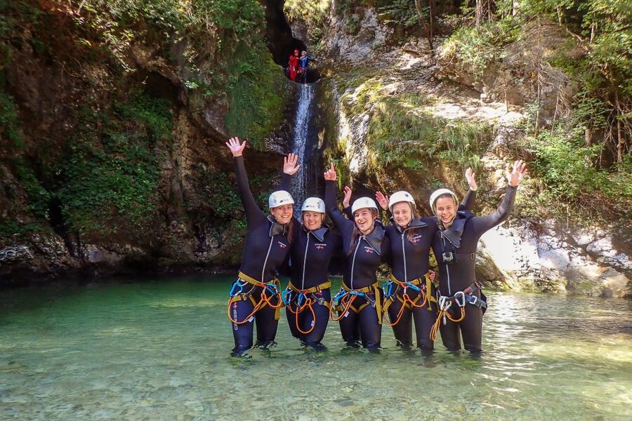 Bled: Guided Canyoning Tour with Transport - Meeting point and pickup: less hassle, more canyon time