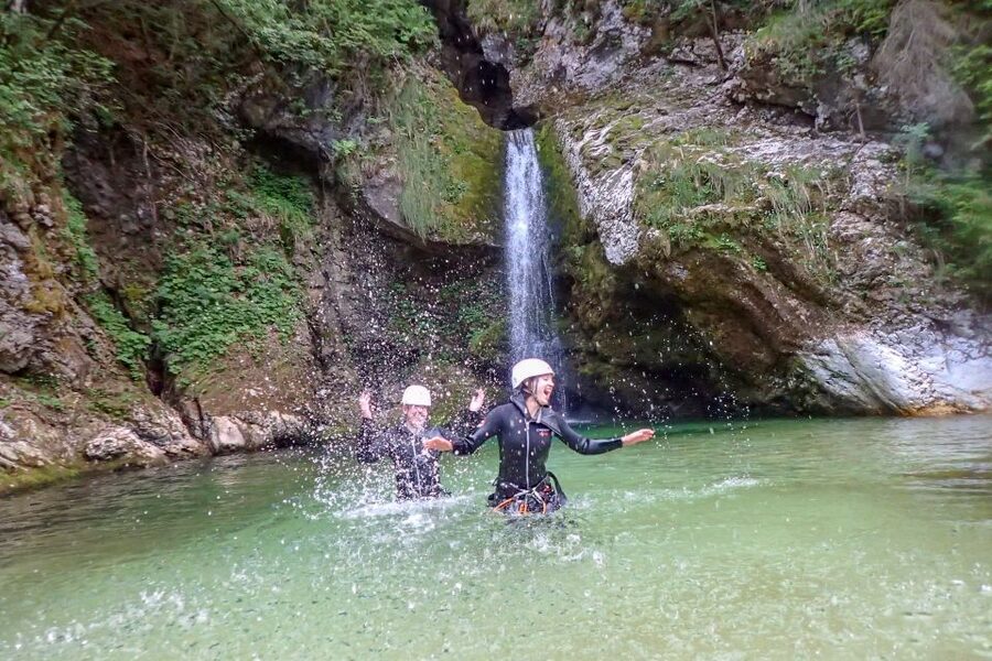 Bled: Guided Canyoning Tour with Transport - High water and the alternate canyon plan: what changes and what stays fun