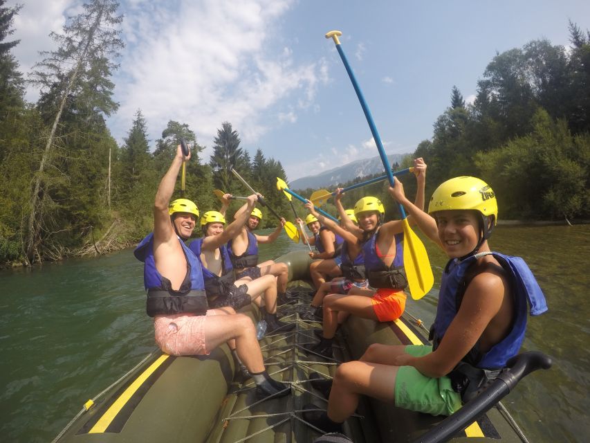 Bled-Rafting on Sava 13km - The 13 km Sava route: rapids, calm stretches, and a swim-friendly rhythm