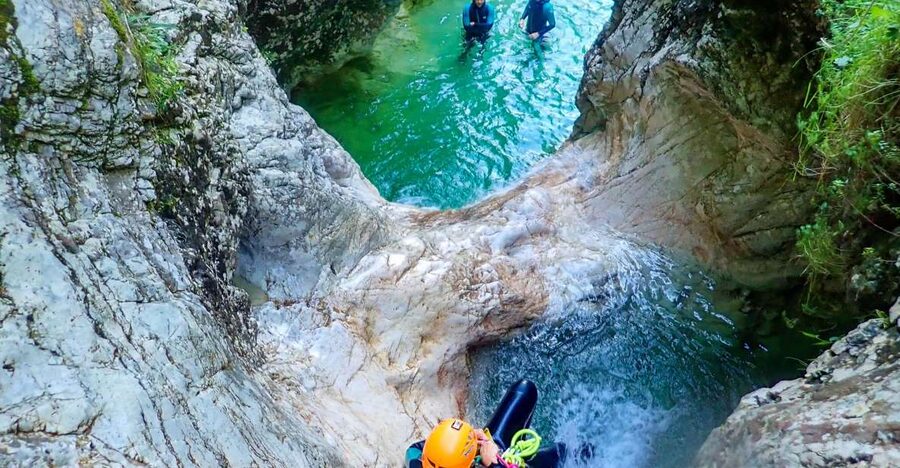 Bovec Adventure: Canyoning in Triglav National Park - The Half-Hour Hike to the Top Where You Get Your Bearings