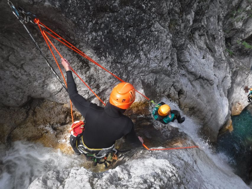 Bovec: Exciting Canyoning Tour in Sušec Canyon - Sušec Canyon canyoning: emerald pools and choices on how bold to be