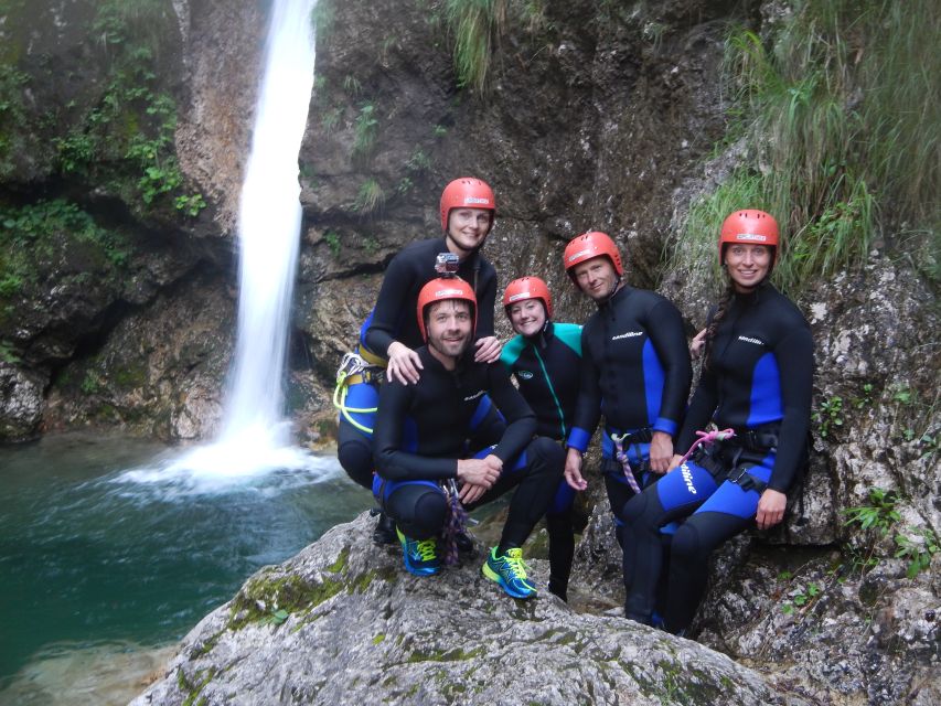 Bovec: Exciting Canyoning Tour in Sušec Canyon - Van ride to the gorge, then a 30-minute hike to start moving