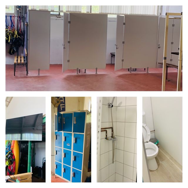 Bovec: Half-Day Canyoning Trip - Getting cleaned up: showers, changing rooms, and lockers