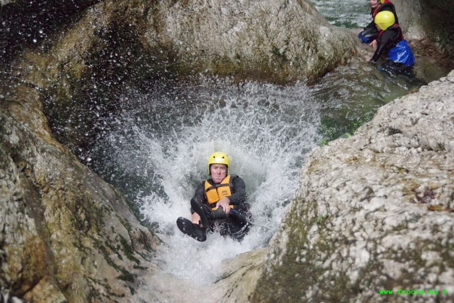Bovec: Half-Day Canyoning Trip - Soteska Sušca feels like a natural aquapark