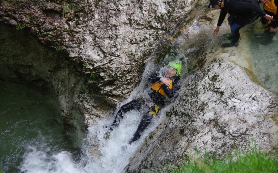 Bovec: Half-Day Canyoning Trip - Where you meet in Bovec, and what to do with your stuff