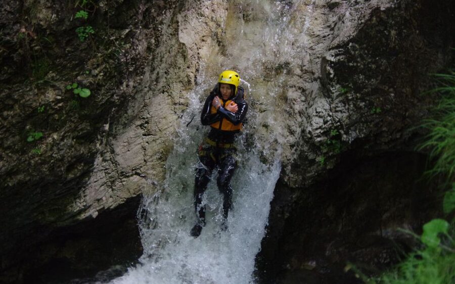 Bovec: Half-Day Canyoning Trip - Safety briefing on wet rocks, how you avoid panicking