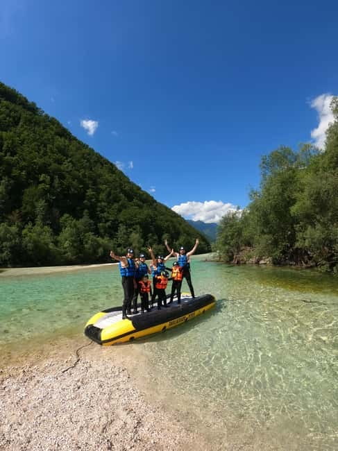 Bovec: Kinder Rafting on Soča River from 4years +FREE photos - Key things to know before you go