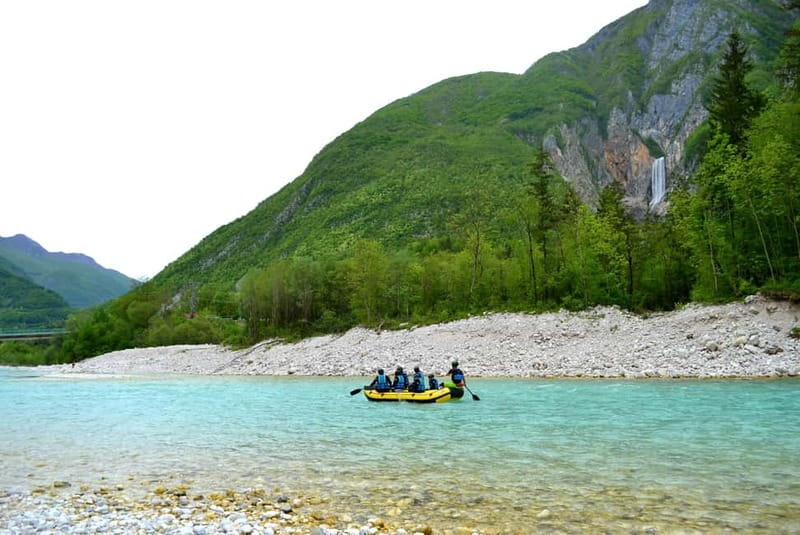 Bovec: Kinder Rafting on Soča River from 4years +FREE photos - Čezsoča Rafting Run: Rapids, Pool Jumps, and the Soča’s Cold Spark
