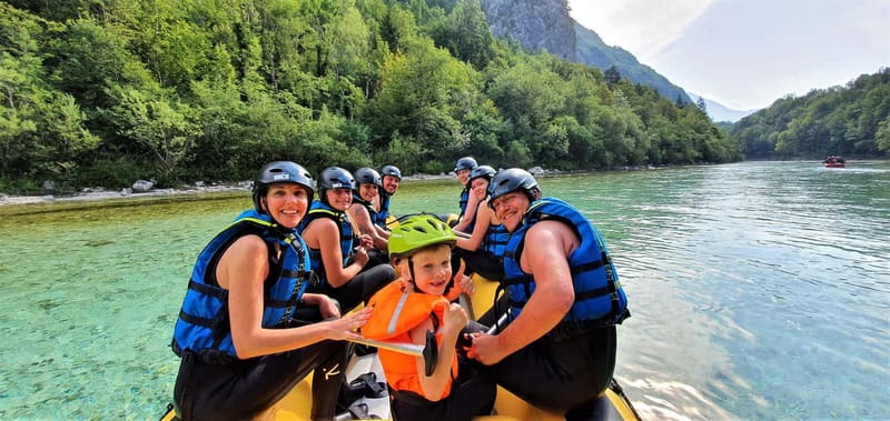 Bovec: Kinder Rafting on Soča River from 4years +FREE photos - Free Photos and Videos: Great Value, But Ask About Timing