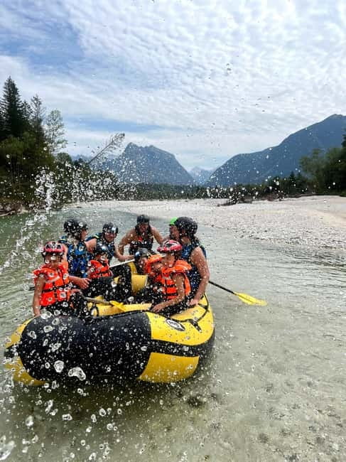 Bovec: Kinder Rafting on Soča River from 4years +FREE photos - Meeting at Čezsoča: Where You Start and How Pickup Works