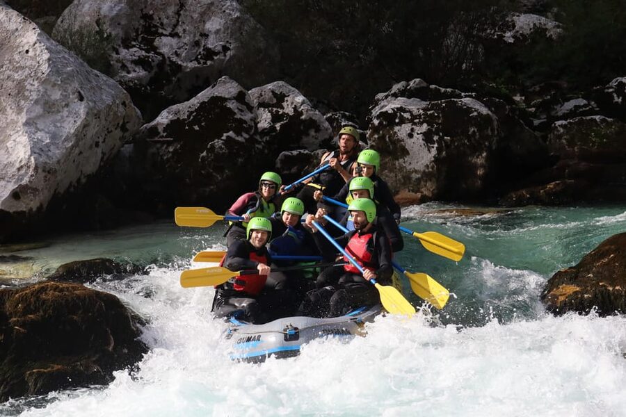 Bovec: Soča River Rafting Adventure with Photos and Drink - The Soča run itself: paddling, action stops, and a real workout