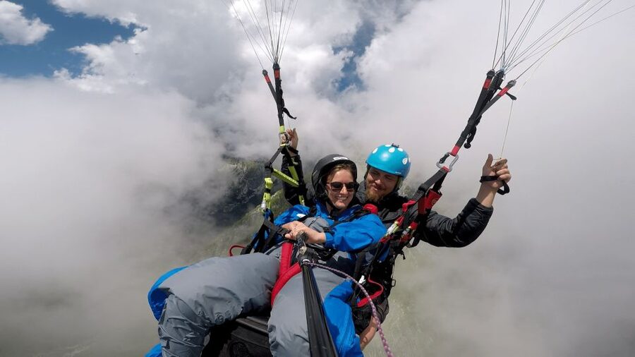Bovec: Tandem paragliding in Julian Alps - What You See in the Air: Soča River, Alps, and Coastline Clues