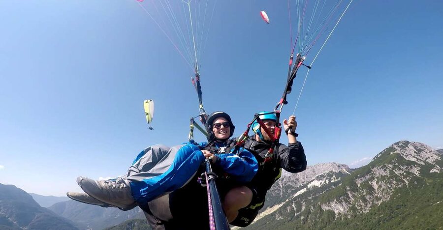 Bovec: Tandem paragliding in Julian Alps - Price and Value for a Tandem Flight at $318