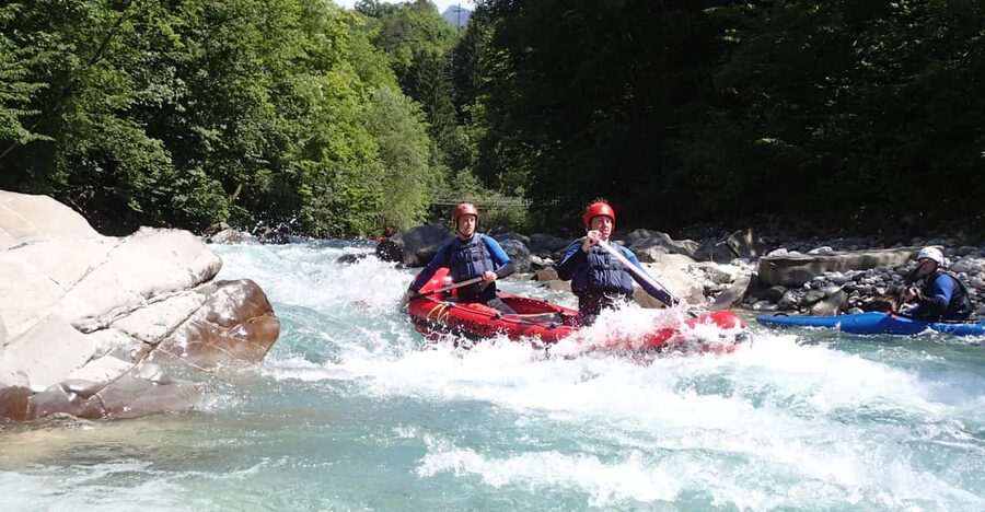 Bovec: Whitewater Canoeing on the Soča River - Rapids, Waves, and the Real-Time Choice of Difficulty