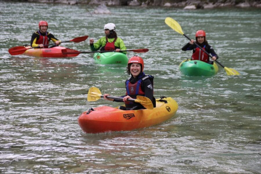 Bovec: Whitewater Kayaking on the Soča River - Before you paddle: meeting at Sport MIX and getting fitted