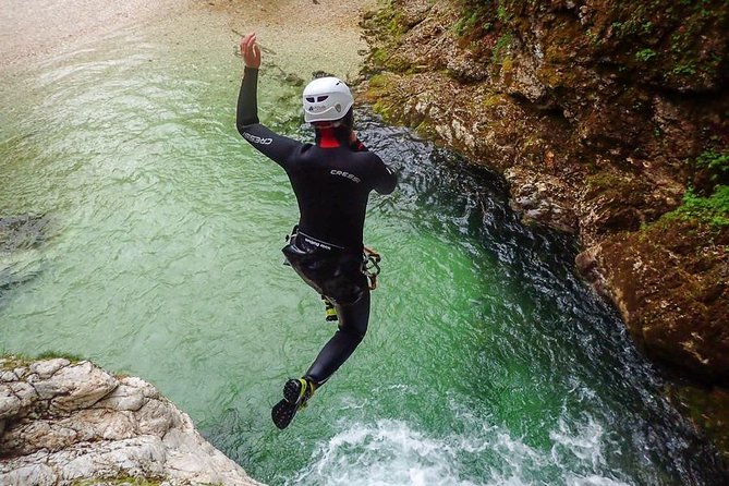 Canyoning Bled Slovenia - If you do not want to jump, you are not stuck
