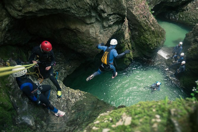 Canyoning Bled Slovenia Triglav National Park Tour with Photos - The canyon action itself: abseiling, jumps, slides, and swimming