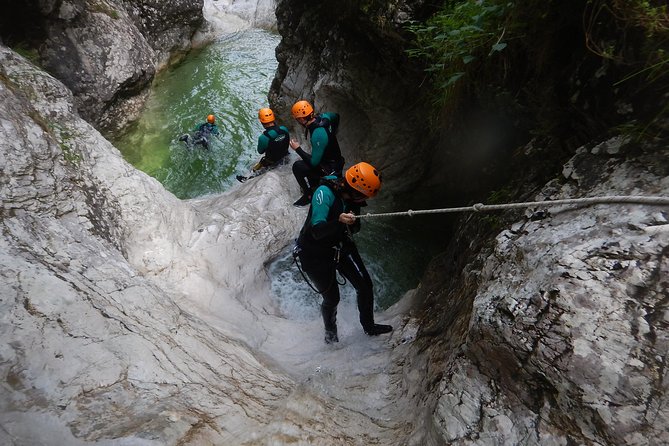 Canyoning in Fratarica Canyon - Fratarica Canyon Canyoning in Bovec, Soca Valley: The Big Picture
