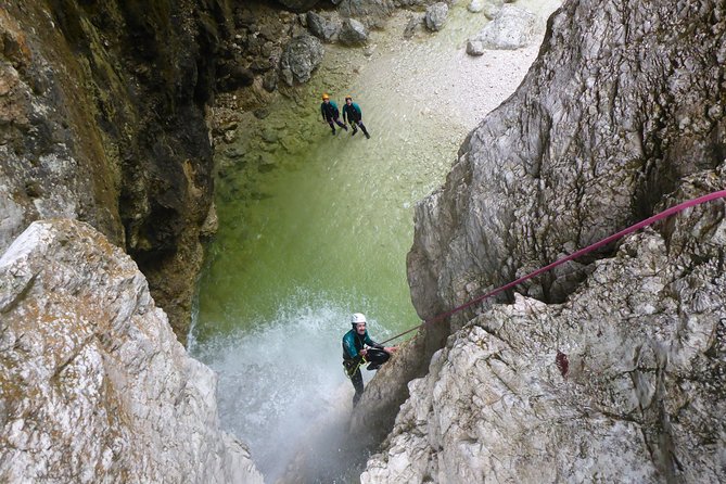 Canyoning in Fratarica Canyon - The Parabola Waterfall Descent: How to Think About Heights and Control