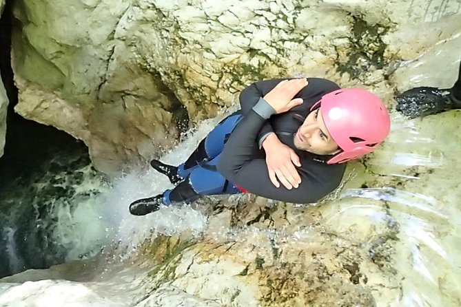 CANYONING in Susec from Bovec, Families welcome, photo service - Where you start in Bovec, registration, and the gear handoff