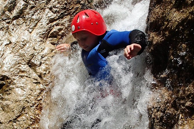 CANYONING in Susec from Bovec, Families welcome, photo service - The mountain trail to the canyon entrance, warming up the legs