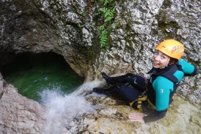 Canyoning in Susec Gorge from Bovec