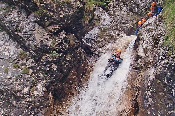 Canyoning in Susec Gorge from Bovec - Rope descents, jumps, and slides: how the guide customizes the day
