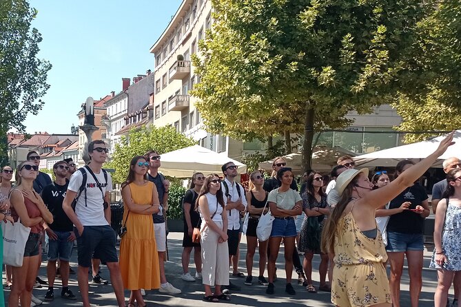 Classic Ljubljana Group Tour - Local produce stop, St. Nicholas Cathedral, and the flow into Old Town