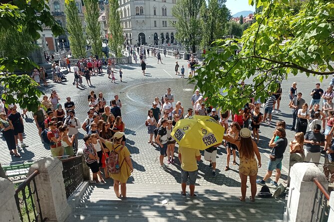 Classic Ljubljana Group Tour - The National and University Library and Congress Square finale