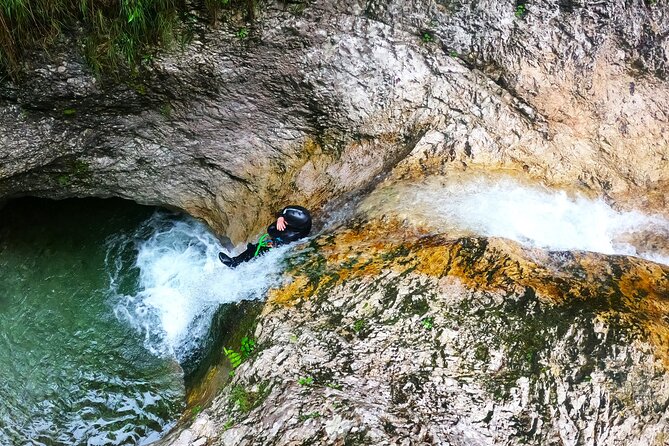 Dynamic Adventure Canyoning in Bovec with Free Photos and Videos - Gear Up at SočaAdventure in Cezsoča 53