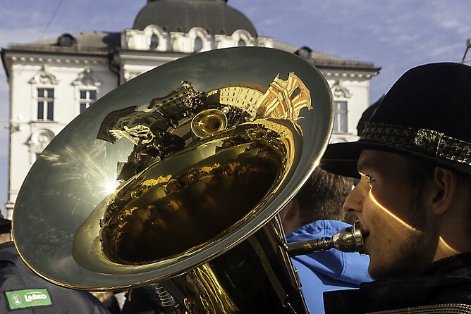 Explore Ljubljana’s Art and Culture with a Local - Love bridge and sculpture details, a fun pause before the views