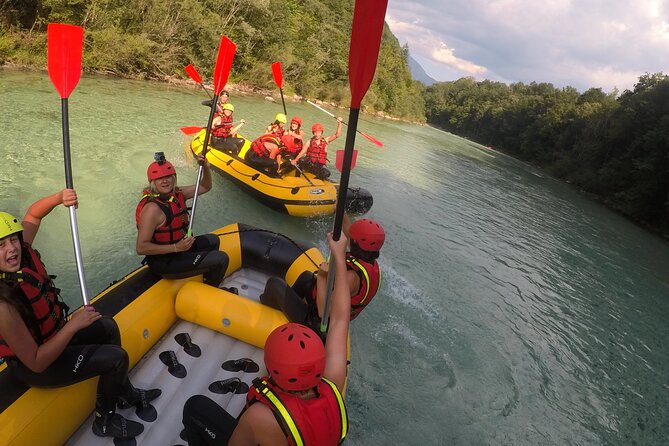 FAMILY RAFTING on Soča river - Where you start in Kobarid (and why it matters)