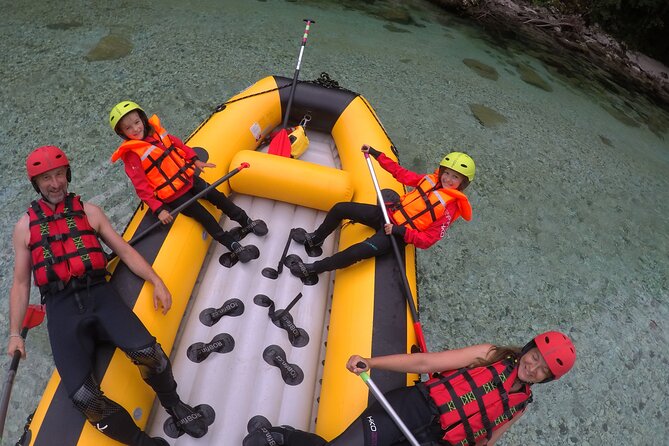 FAMILY RAFTING on Soča river - The short logistics gap: transport to the start and back