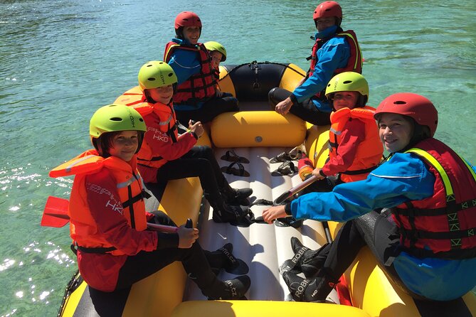 FAMILY RAFTING on Soča river - The family “win”: mild rapids, swimming, and animated energy