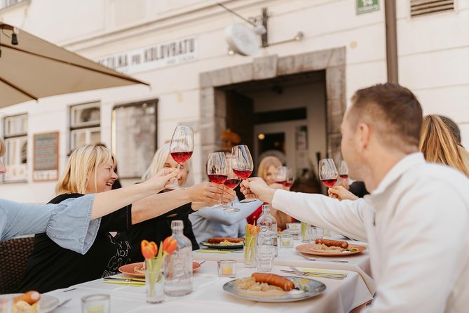 Food & Wine Tour Ljubljana - Local Foodie Adventure in Slovenia - A 3-hour tasting route from Prešeren Monument