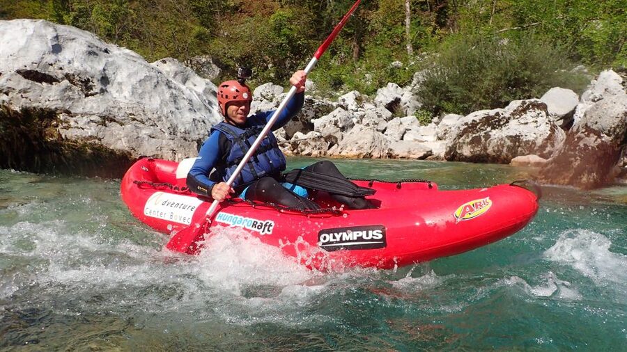 From Bovec: Whitewater kayaking on the Soča River - Riding Rapidity on the Soča: Class III Energy With Real Guidance