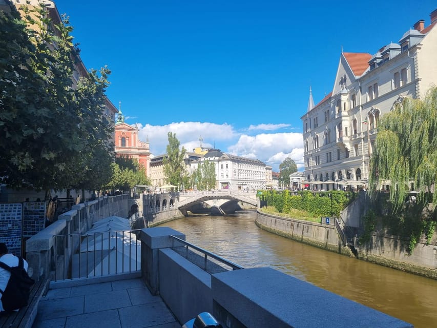 From Zagreb: Highlights Day Tour to Bled and Ljubljana - Ljubljana on foot, from Preseren Square to Dragon Bridge