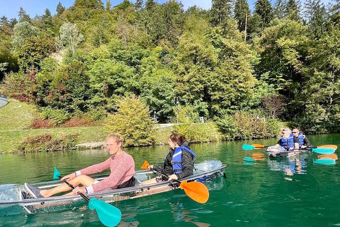 Guided Clear Kayak Tour in Bled - What you actually do on the lake: paddling effort and photo time