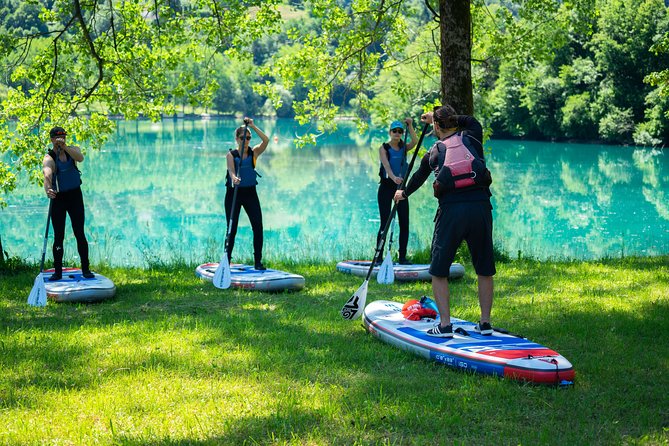 Half-Day Private SUP along Soca River - The main scenic payoff: gliding through hidden Soča gorges