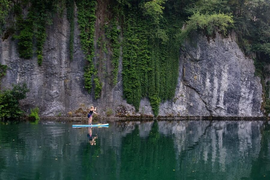 Half Day Stand-up Paddle Boarding on the Soča River - The van ride home with your new skills on board