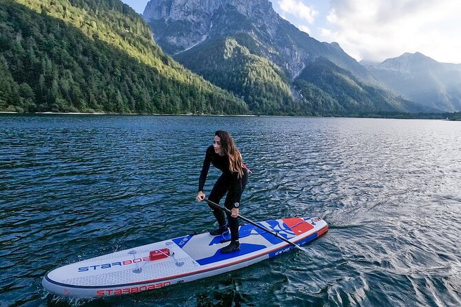 Half-Day Stand-Up Paddleboarding on Lake Predil - Gear Included: Neoprene, Shoes, and the Lifevest Choice