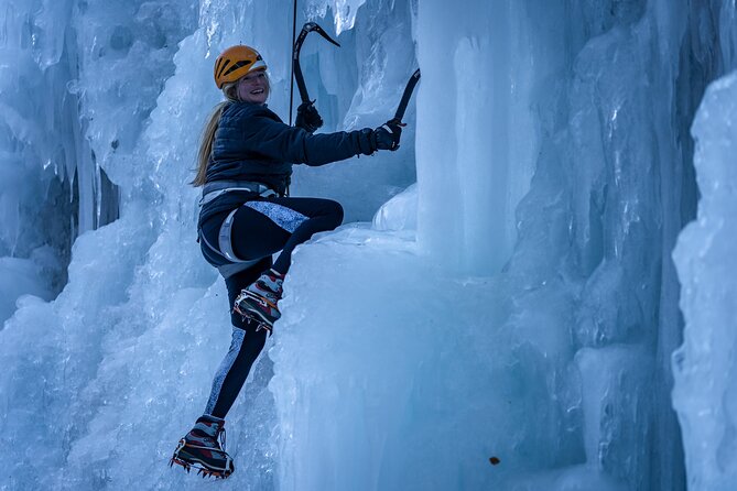 Ice Climbing - What the Guide Adds, Including the Friendly Coach Factor