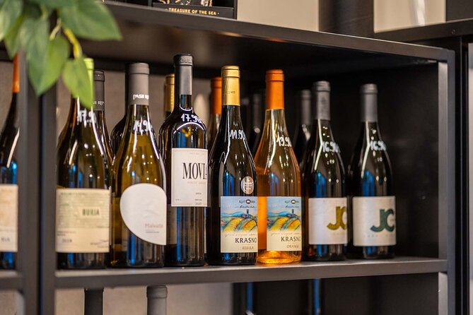 Interactive Wine Tasting Experience in Ljubljana - The wine lineup: fizz, whites, orange wine, and red