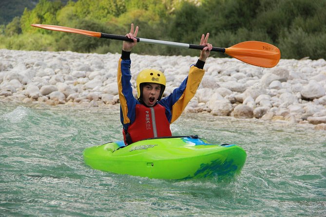 Kayak Course on Soca River - Class I to V rapids: the challenge is real, but guided