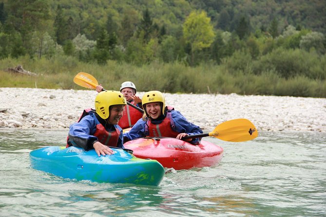 Kayak Course on Soca River - Small groups and real feedback, with Feli and Anna