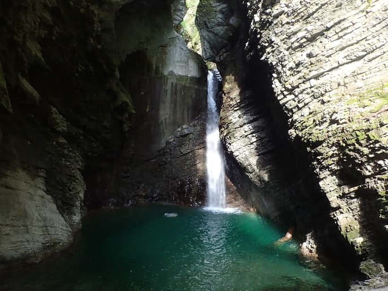 Kranjska Gora, Bovec, Bohinj: Adventure Trip from Bled - The Lake Jasna stop near Kranjska Gora, short and scenic